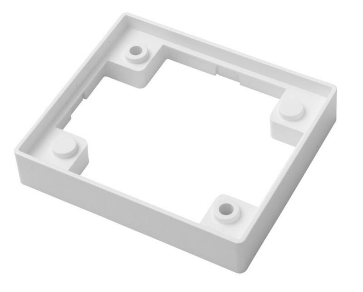 Asennuskehys Airam Brick Double - LISÄTARVIKE BRICK DOUBLE ASENNUSKEHYS WH