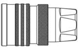 Hydrauliikkaliitin Parker T-sarja (Tema)