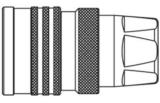 Hydrauliikkaliitin Parker T-sarja (Tema)