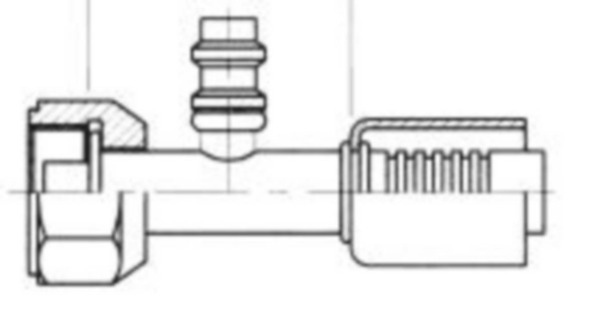 Liitin O-rengas, sisäkierre pyörivä R134 venttiili - LIITIN O-RENG R134 VENT. TERÄS DH 50-52717-10-10S