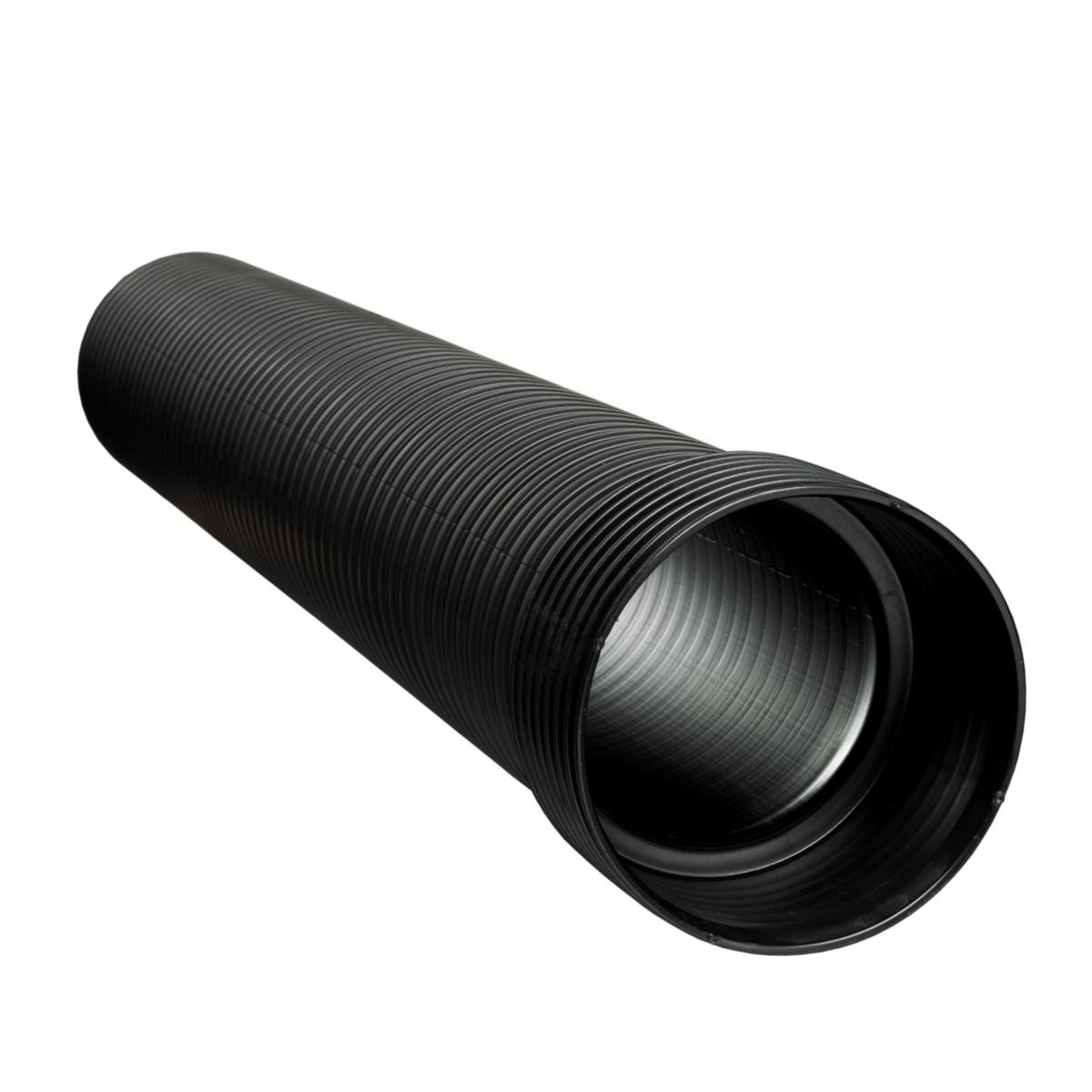 Tuplasalaojaputki SN8 päältä rei'itetty - SALAOJA/YHDISTELMÄPUTKI 200/176X6000 SN8 3RR